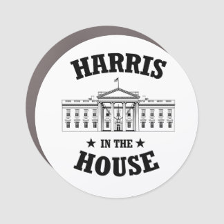 Harris in the House Car Magnet