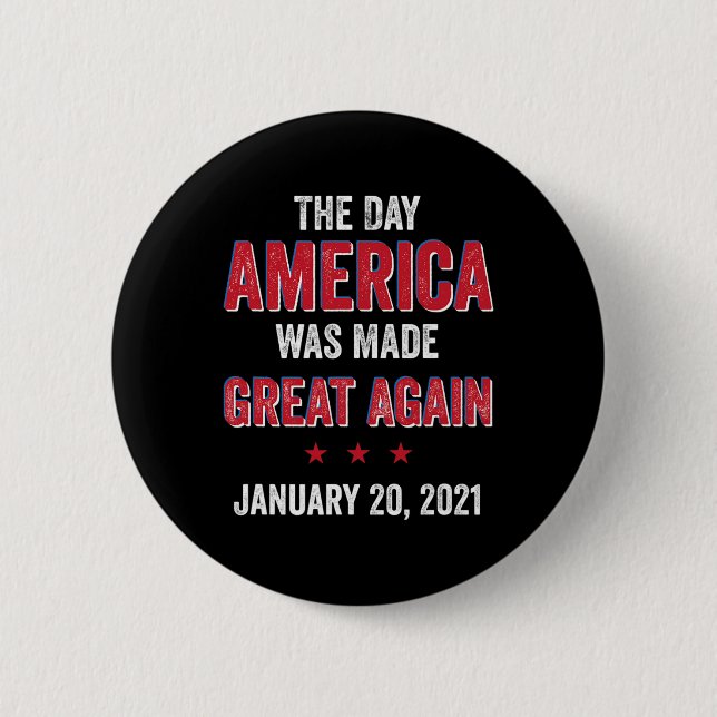 Harris Inauguration Day 2021 America Made Great Ag Button (Front)