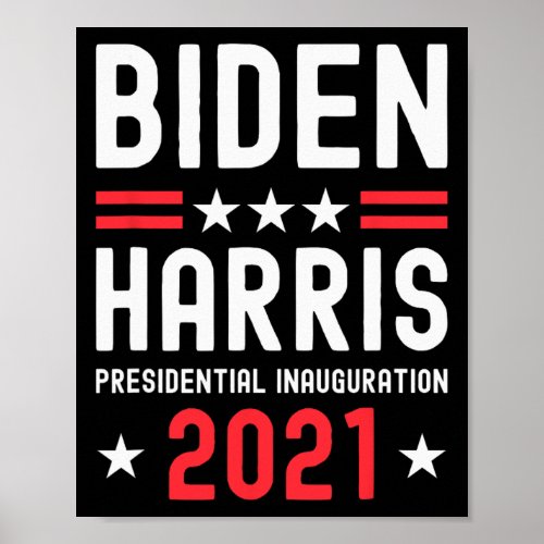 Harris Inauguration Day 2021 Commemorative Merchan Poster