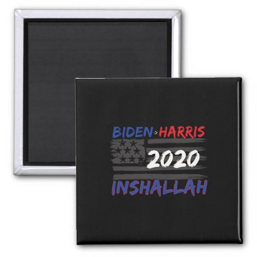 Harris Inshallah Muslim Saying  Magnet