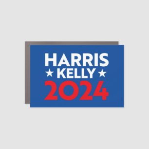 HARRIS KELLY 2024 CAR MAGNET