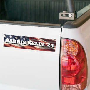 Harris Kelly 2024 Kamala Harris Democrat Bumper Sticker