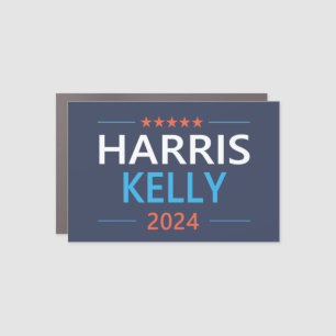 Harris Kelly 2024 Kamala Harris Democrat Car Magnet