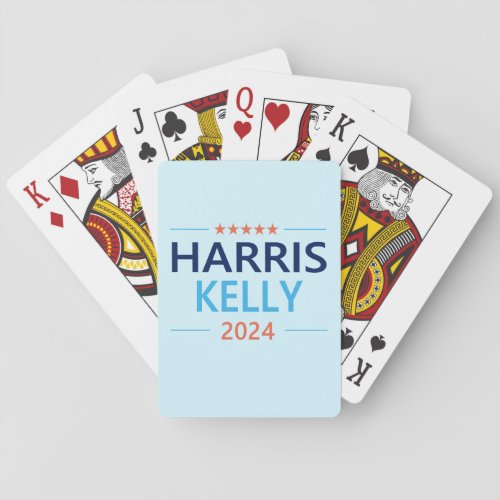 Harris Kelly 2024 Poker Cards