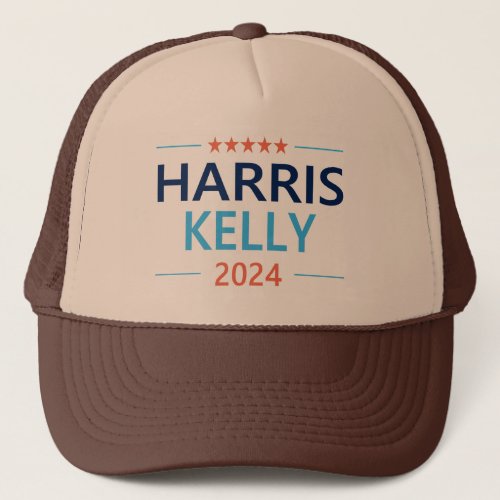 Harris Kelly 2024 Trucker Hat