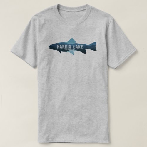Harris Lake North Carolina Fish T_Shirt
