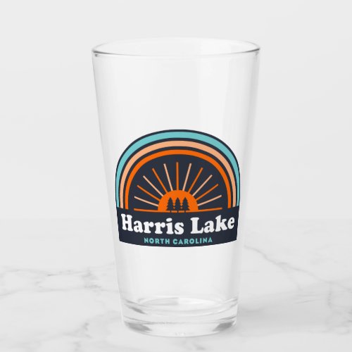 Harris Lake North Carolina Rainbow Glass