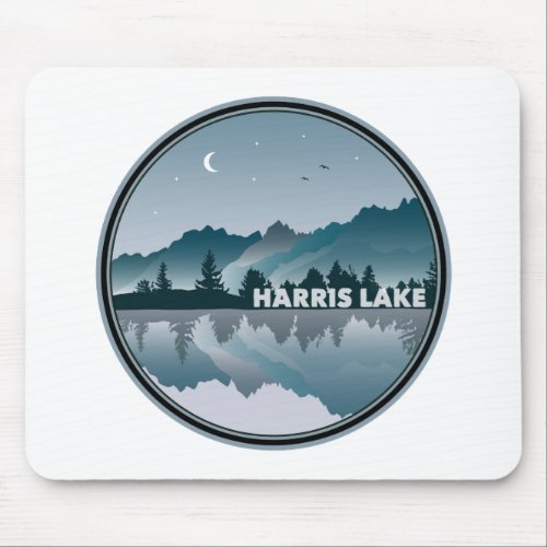 Harris Lake North Carolina Reflection Mouse Pad