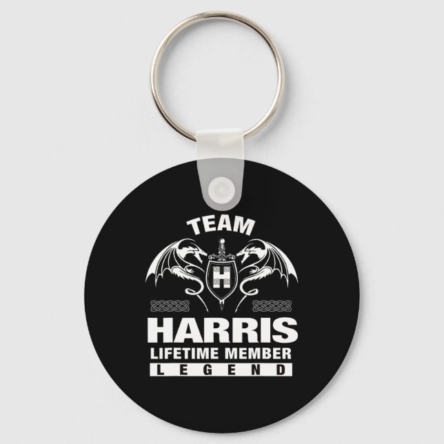 Harris Lifetime Member Gifts  Keychain (Front)