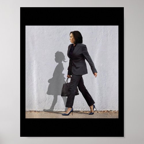 Harris Madam President 2024 Kamala Harris Leadersh Poster