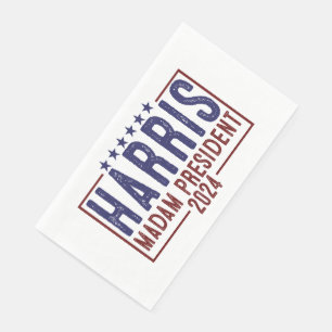 Harris Madam President 2024 Paper Guest Towels