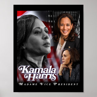 Harris Madame Vice President For Men And Women Poster