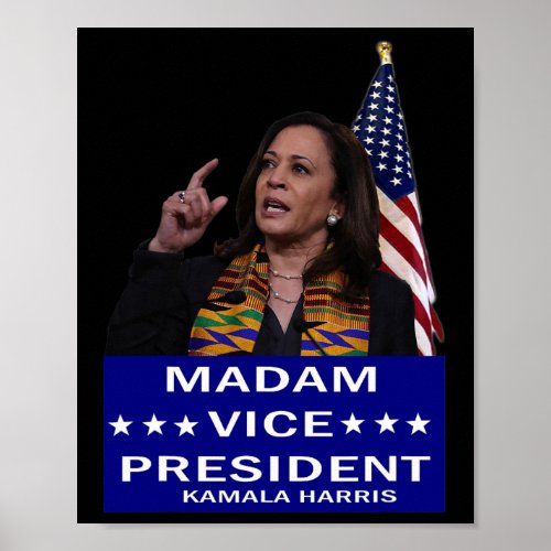 Harris Mvp Madam Vice President Biden Harris 2020  Poster