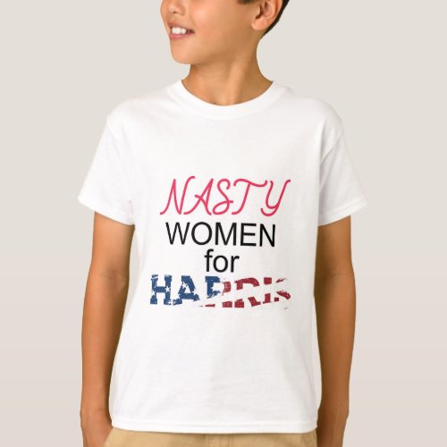 Harris Nasty Women Vote For 2020 Womens Suffrage  T_Shirt