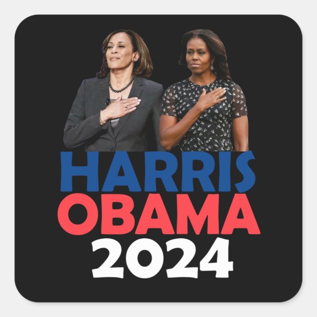 Harris Obama 2026 Square Sticker (Front)