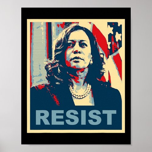 Harris Resist  Poster