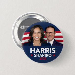 HARRIS SHAPIRO 2024 BUTTON
