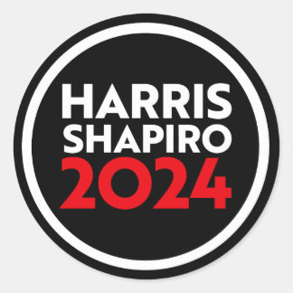 HARRIS SHAPIRO 2024 CLASSIC ROUND STICKER