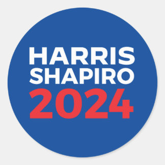 HARRIS SHAPIRO 2024 CLASSIC ROUND STICKER