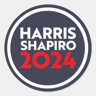 HARRIS SHAPIRO 2024 CLASSIC ROUND STICKER