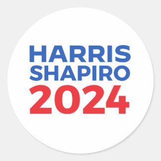 HARRIS SHAPIRO 2024 CLASSIC ROUND STICKER