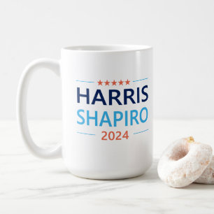 Harris Shapiro 2024 Kamala Harris Democrat Coffee Mug