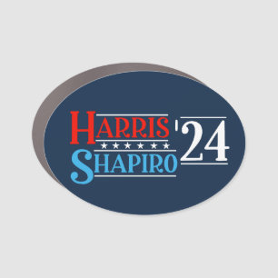 Harris Shapiro 2024 Retro Campaign Car Magnet
