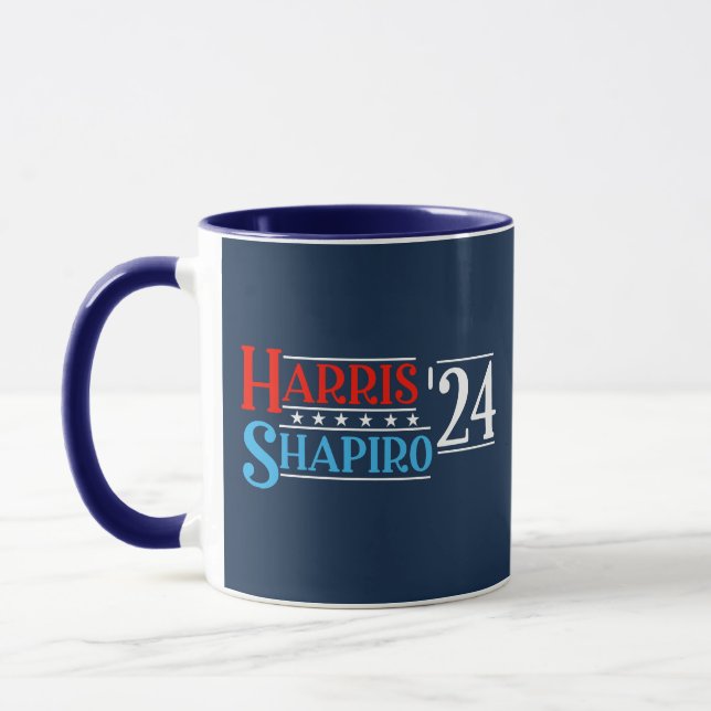 Harris Shapiro 2024 Retro Campaign Mug (Left)