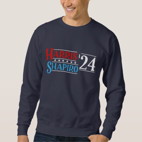 Harris Shapiro 2024 Retro Campaign Sweatshirt