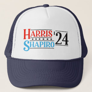 Harris Shapiro 2024 Retro Campaign Trucker Hat