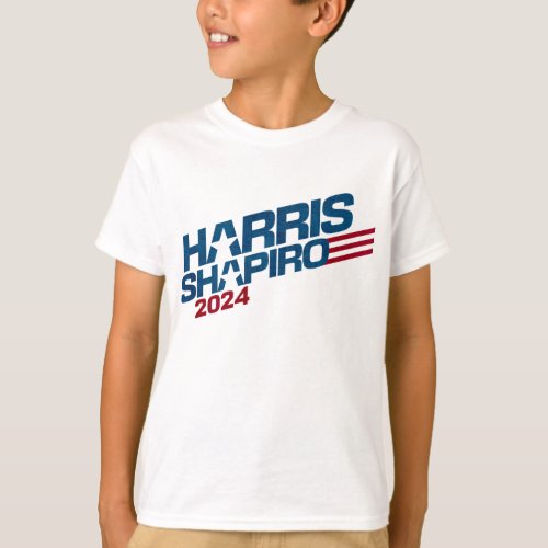 Harris Shapiro 2024 Stars and Stripes Patriotic T_Shirt