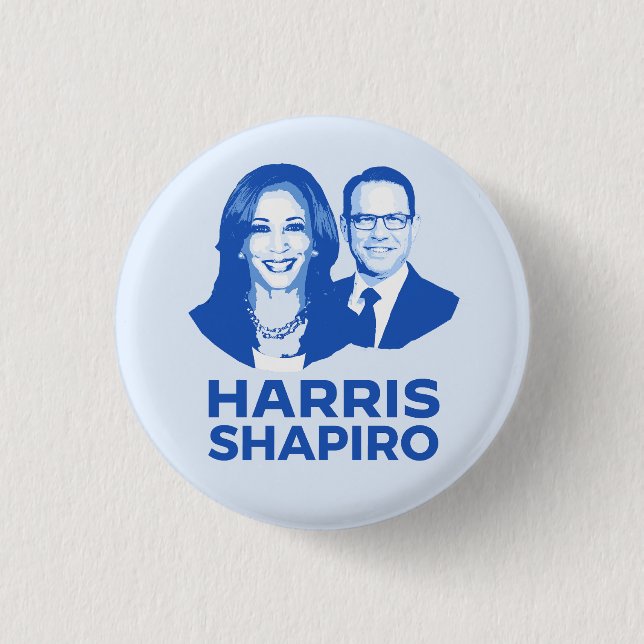HARRIS SHAPIRO BUTTON (Front)