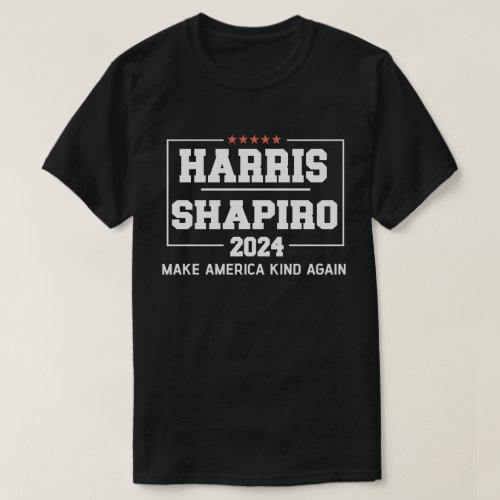 Harris Shapiro Make America Kind Again 2024 T_Shirt