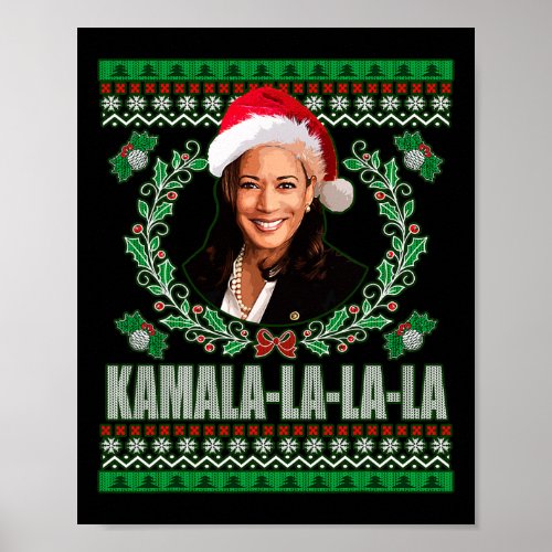 Harris Shirt Kamala La La La Womens Ugly Chris Poster