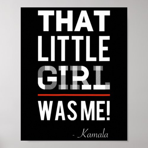 Harris That Little Girl Was Me  Poster