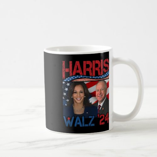 Harris Tim Walz Waltz 3  Coffee Mug