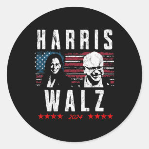 Harris Tim WAlzheimer Waltz 5 Classic Round Sticker