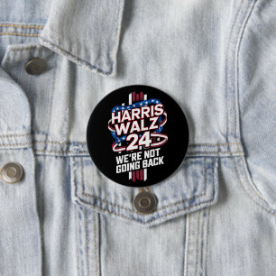 Harris Waltz 2024 Election Kamala Harris Tim Waltz Button