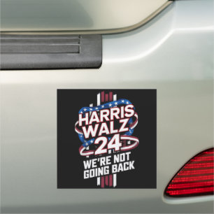Harris Waltz 2024 Election Kamala Harris Tim Waltz Car Magnet