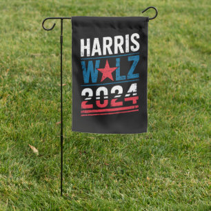 Harris Waltz 2024 Election Kamala Harris Tim Waltz Garden Flag