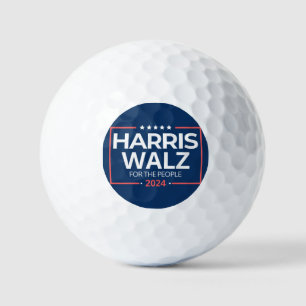 Harris Waltz 2024 Election Kamala Harris Tim Waltz Golf Balls