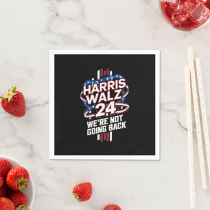Harris Waltz 2024 Election Kamala Harris Tim Waltz Napkins