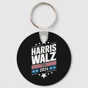 Harris Waltz 2024 Kamala Harris Tim Waltz 2024  Keychain