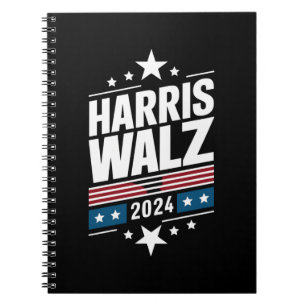 Harris Waltz 2024 Kamala Harris Tim Waltz 2024 Notebook