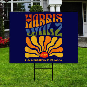 Harris Waltz Brighter Tomorrow Boho Aesthetic Sign