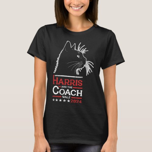 Harris Waltz Cat Lady Harris Waltz 2024 Kamala Har T_Shirt