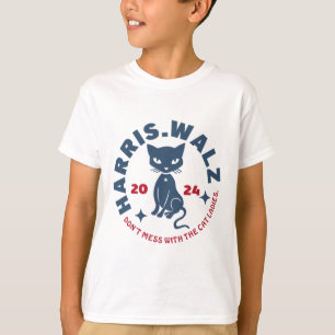 Harris Waltz Don't Mess With The Cat Ladies Kamala T-Shirt