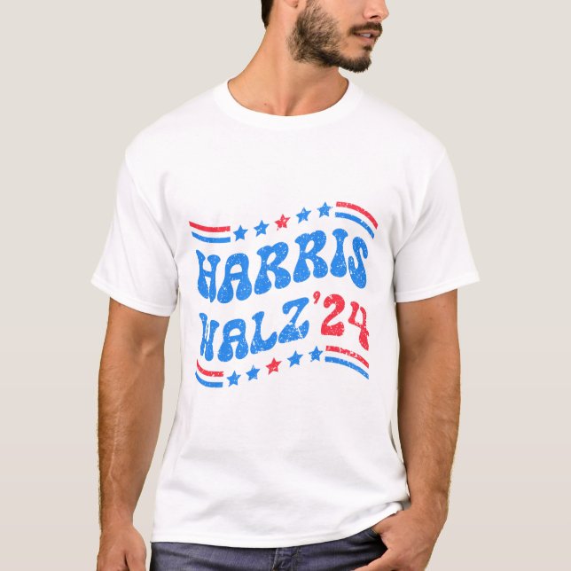 Harris Walz 2024 (14) T-Shirt (Front)