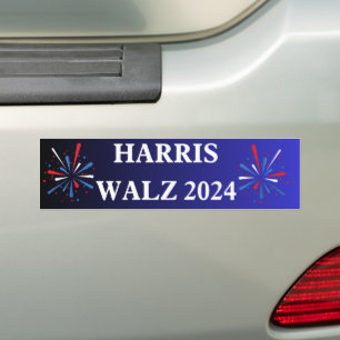 Harris Walz 2024 bumper sticker