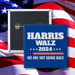 Harris Walz 2024 Campaign Button
